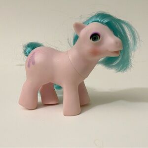 Vintage G1 Hasbro My Little Pony Beddy Bye Eye Eyes Eyed Baby Half Note